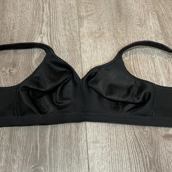 Playtex 18 Hour Back Smoother with Comfort Strap Full Coverage Bra Black 36B - Picture 10 of 14